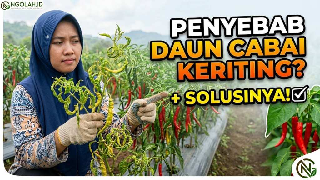 Penyebab Daun Cabai Keriting dan Cara Mengatasinya