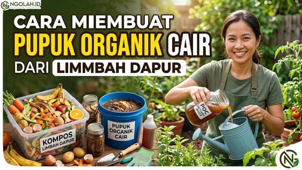 Cara Membuat Pupuk Organik Cair dari Limbah Dapur 3 Cara Membuat Pupuk Organik Cair dari Limbah Dapur