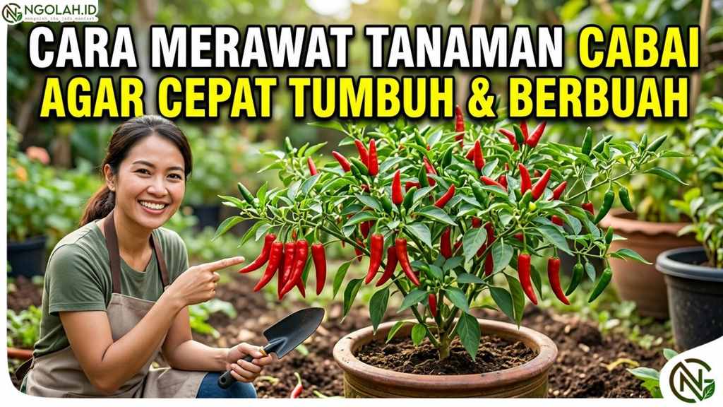 Cara Merawat Tanaman Cabai agar Cepat Tumbuh dan Berbuah
