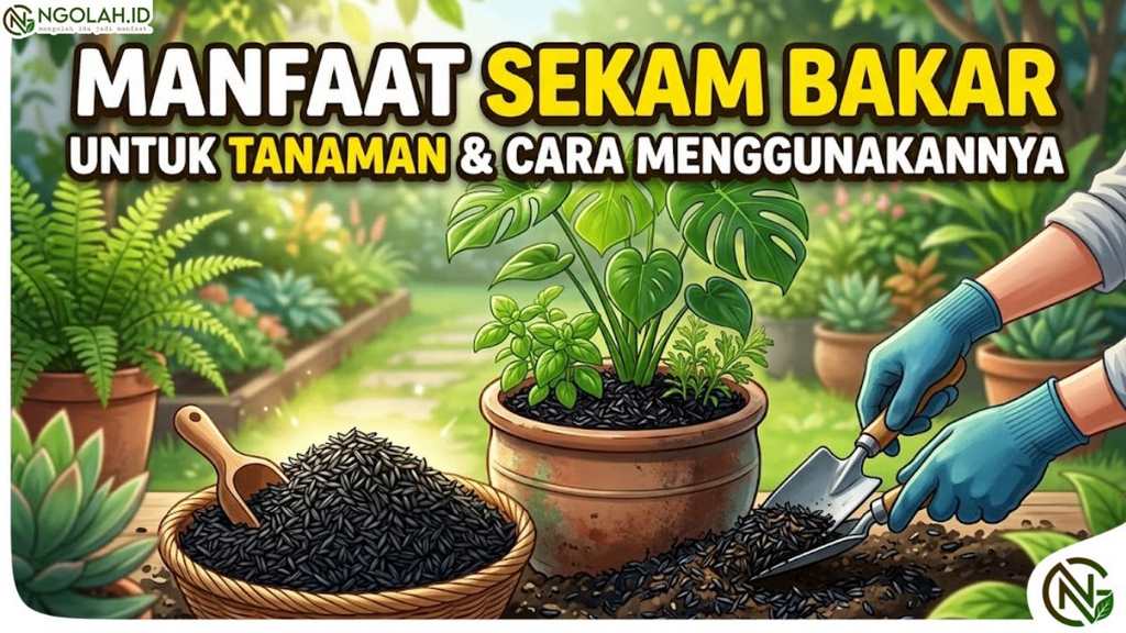 Manfaat Sekam Bakar untuk Tanaman dan Cara Menggunakannya